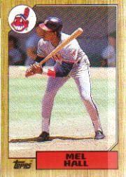 1987 Topps Baseball Cards      051      Mel Hall